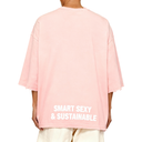 Oversized T-Shirt / Washed Cozy Pink