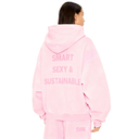 Oversized Hoodie / Washed Cozy Pink