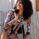 SKELETON STEPH by Sticky Shaw / Swimsuit with Sleeves / shape-wear