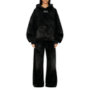 Oversized Pants / Washed Black