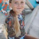 KID's girl's One-piece swimsuit with sleeves MERMAIDS