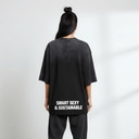 Oversized T-Shirt  / Washed Black