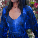Luxe Beach Kimono / DEEP OCEAN