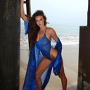 Luxe One-Piece Swimsuit / Deep Ocean