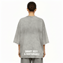 Oversized T-Shirt  / Washed Grey