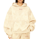 Oversized Hoodie / Washed Beige