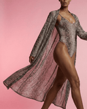 Luxe Beach Kimono / SNAKE