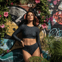 Top With Sleeves / NIGHT SKY