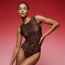 Sleeveless Swimsuit / Bodysuit /  CHEETAH