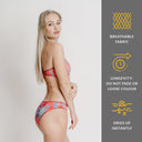 JELLYFISH PINK / CLASSIC BIKINI (bottom) / shape-wear