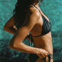 Triangle Bikini Top / NIGHT SKY