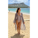 Luxe Beach Kimono / SNAKE