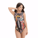 SKELETON STEPH by Sticky Shaw / SLEEVELESS SWIMSUIT / shape-wear