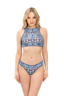 Tie-Dye / Smart Swim Sport Top / shape-wear