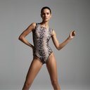 Sleeveless Swimsuit / Bodysuit / SNAKE