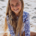 KID's girl's One-piece swimsuit with sleeves INDIA