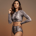 Top With Sleeves / SNAKE