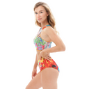 GRAFFITI / SWIM TOP / shape-wear