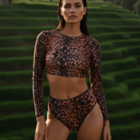 Top With Sleeves / CHEETAH