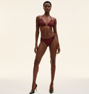 Triangle Top & Brief Bikini / Sample SALE / Red