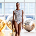 Sleeveless Swimsuit / Bodysuit / PEARLS - 1st delivery March 15