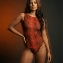 Sleeveless Swimsuit / Bodysuit / RED QUEEN