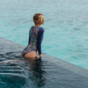 SNAKE 24 / SWIMSUIT WITH SLEEVES / shape-wear