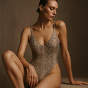 Luxe One-Piece Swimsuit / SNAKE
