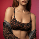 Top "Sexy Cut" / CHEETAH